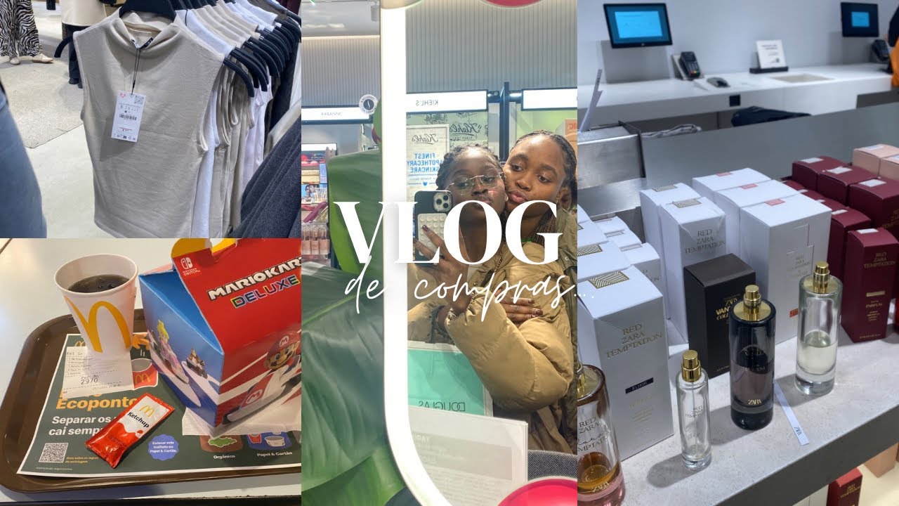 VLOG DE COMPRAS EM POTUGAL(shopping Vasco da Gama)🎄🛍️🏬🛒