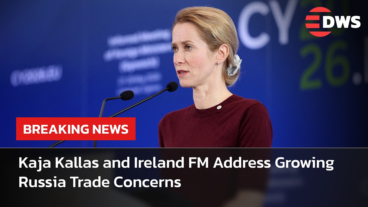 WATCH NOW: EU Foreign Policy Chief Kaja Kallas Addresses Ireland-Russia Alumina Controversy | AC15