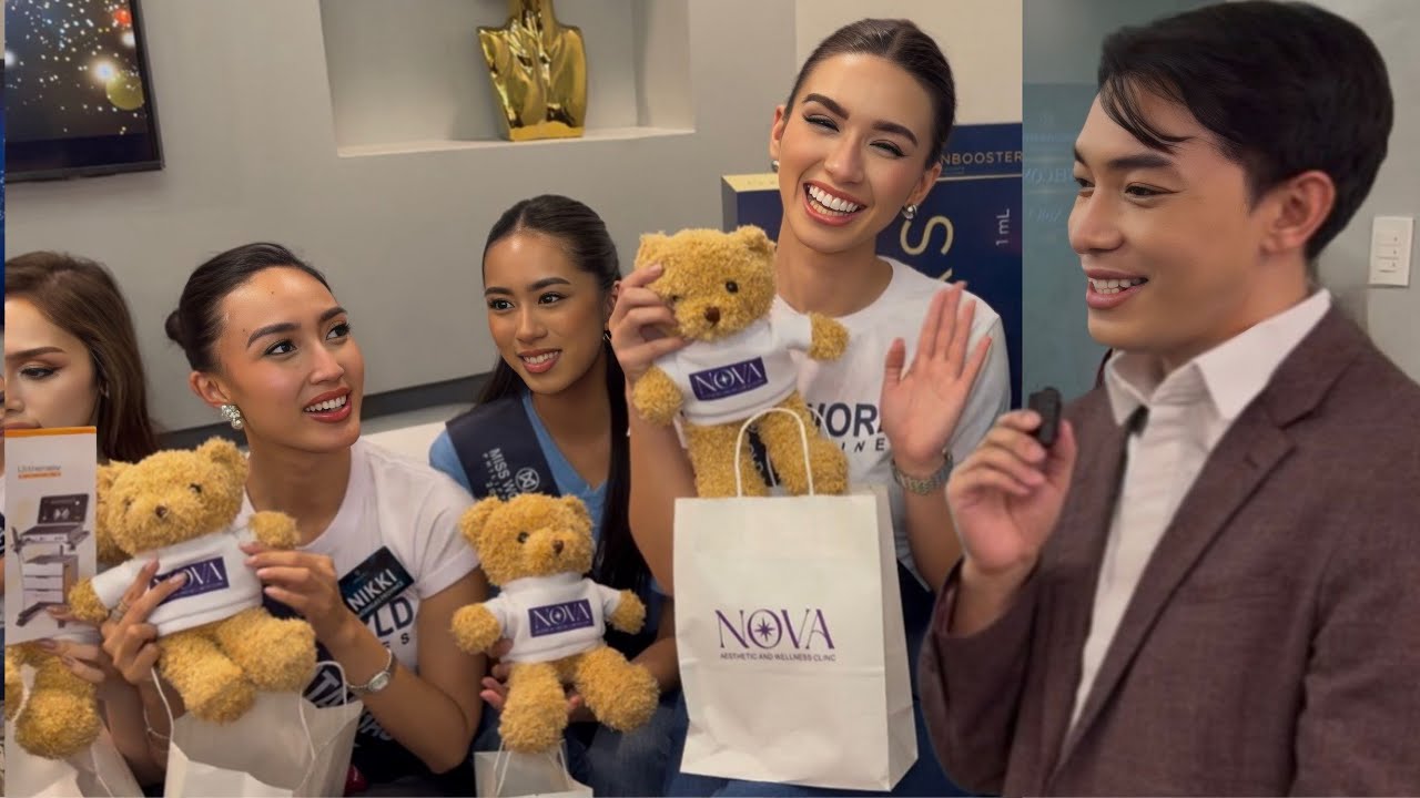 PASABOG AT ANG GAGANDA NG MISS WORLD PHILIPPINES CANDIDATES BUMISITA SA NOVA AESTHETIC NI DOC ZED!