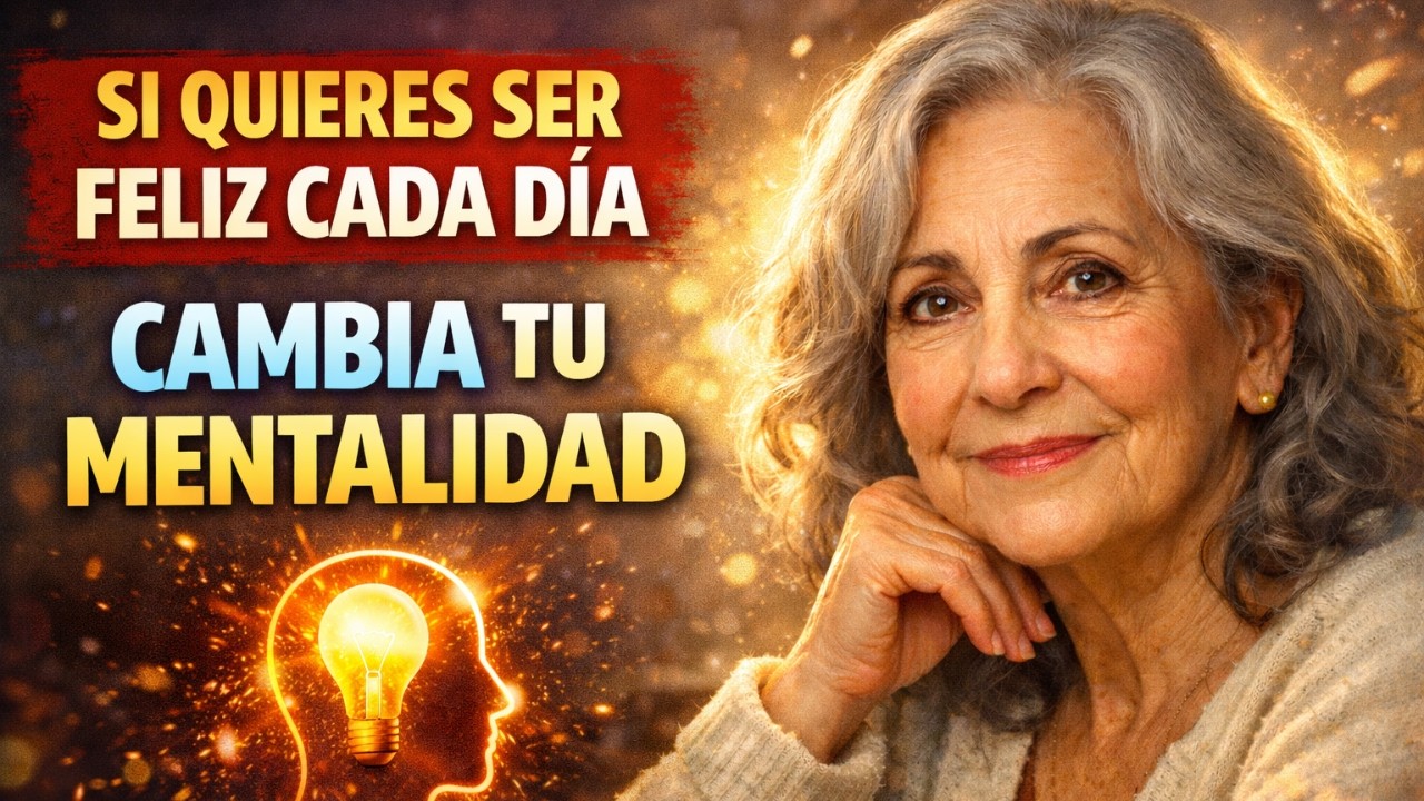 Si Quieres Ser Feliz Cada Día, Cambia Esta Mentalidad | Mensaje Profundo que Transformará tu Vida