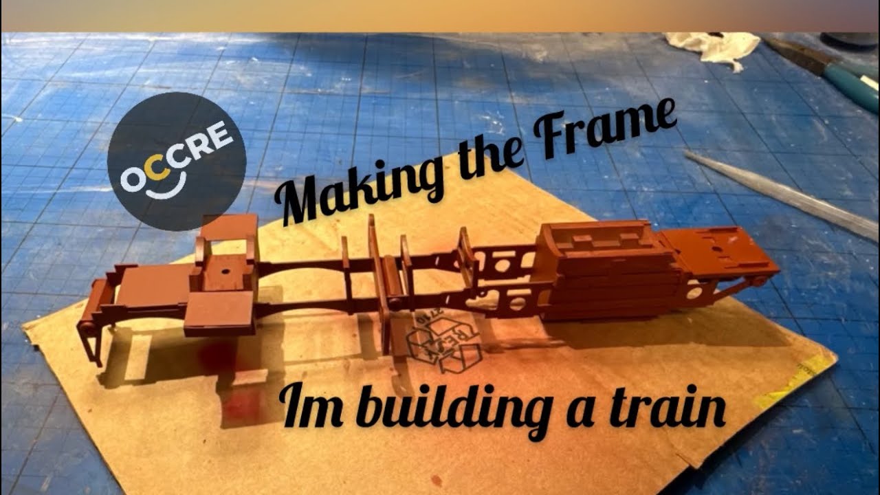 Сборка поезда «Юпитер» от OcCre. #часть1 Сборка каркаса