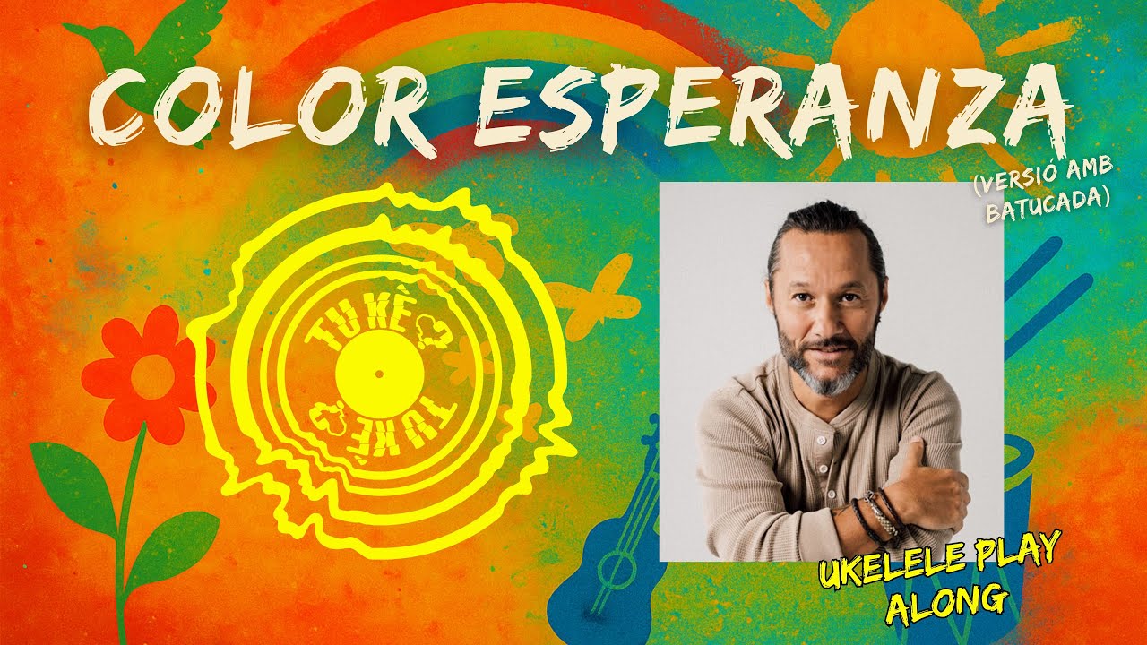 Ukelele Play Along - COLOR ESPERANZA (BATUCADA) - Diego Torres