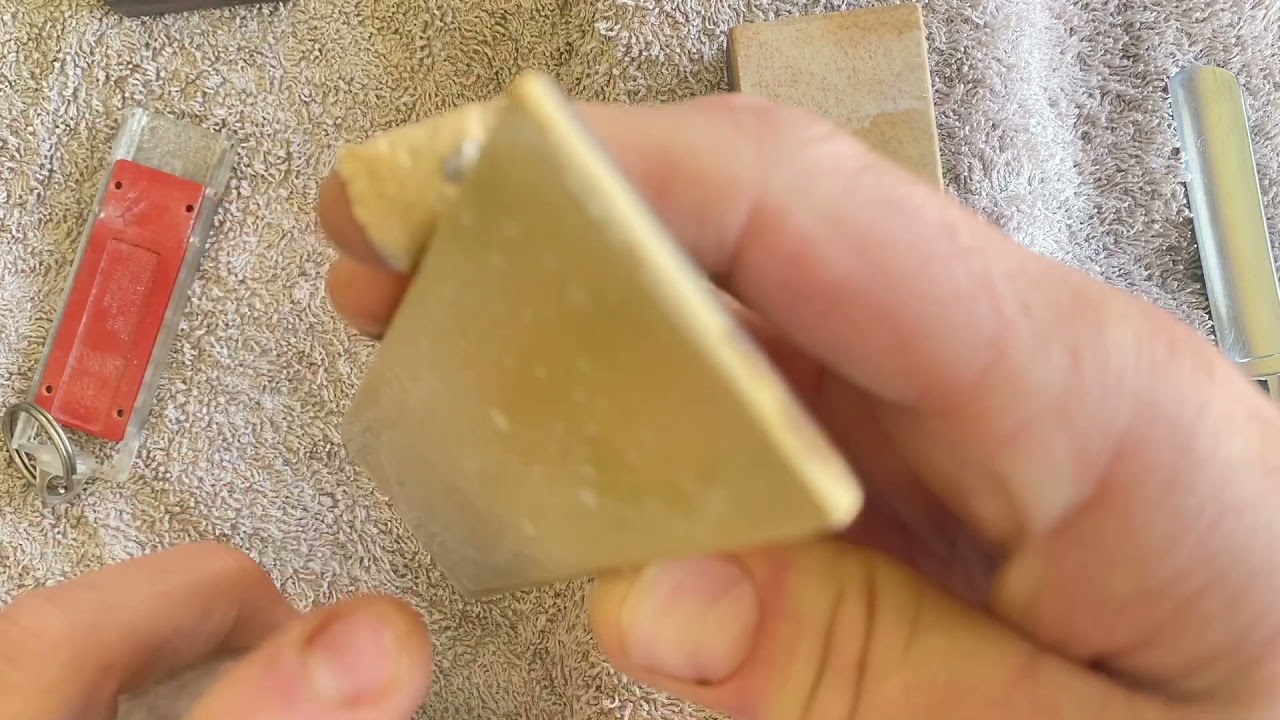 Straight Razor Honing - Coticule (vid3)