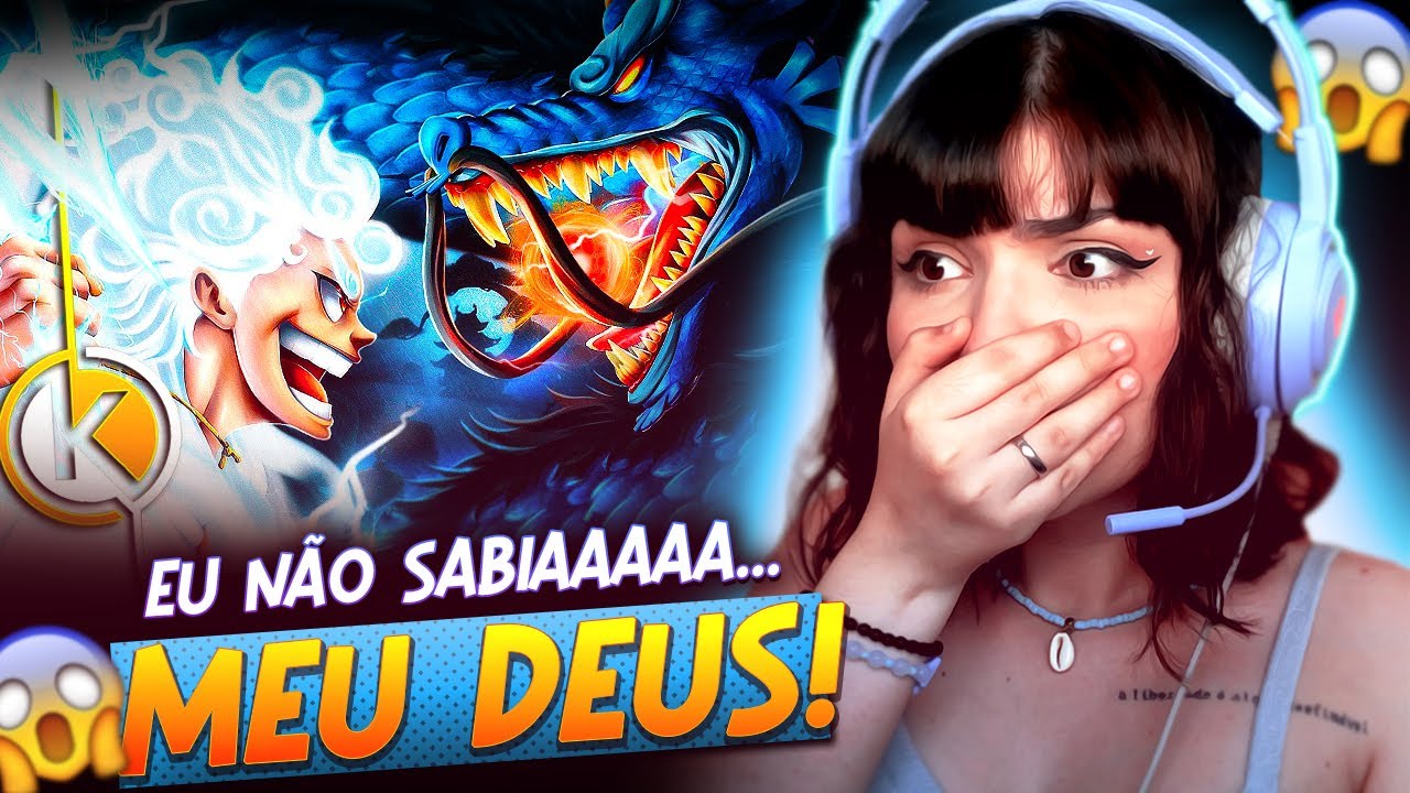 CONHECENDO LUFFY e KAIDO (One Piece) - Guerra em Wano | Okabe & Ishida😱