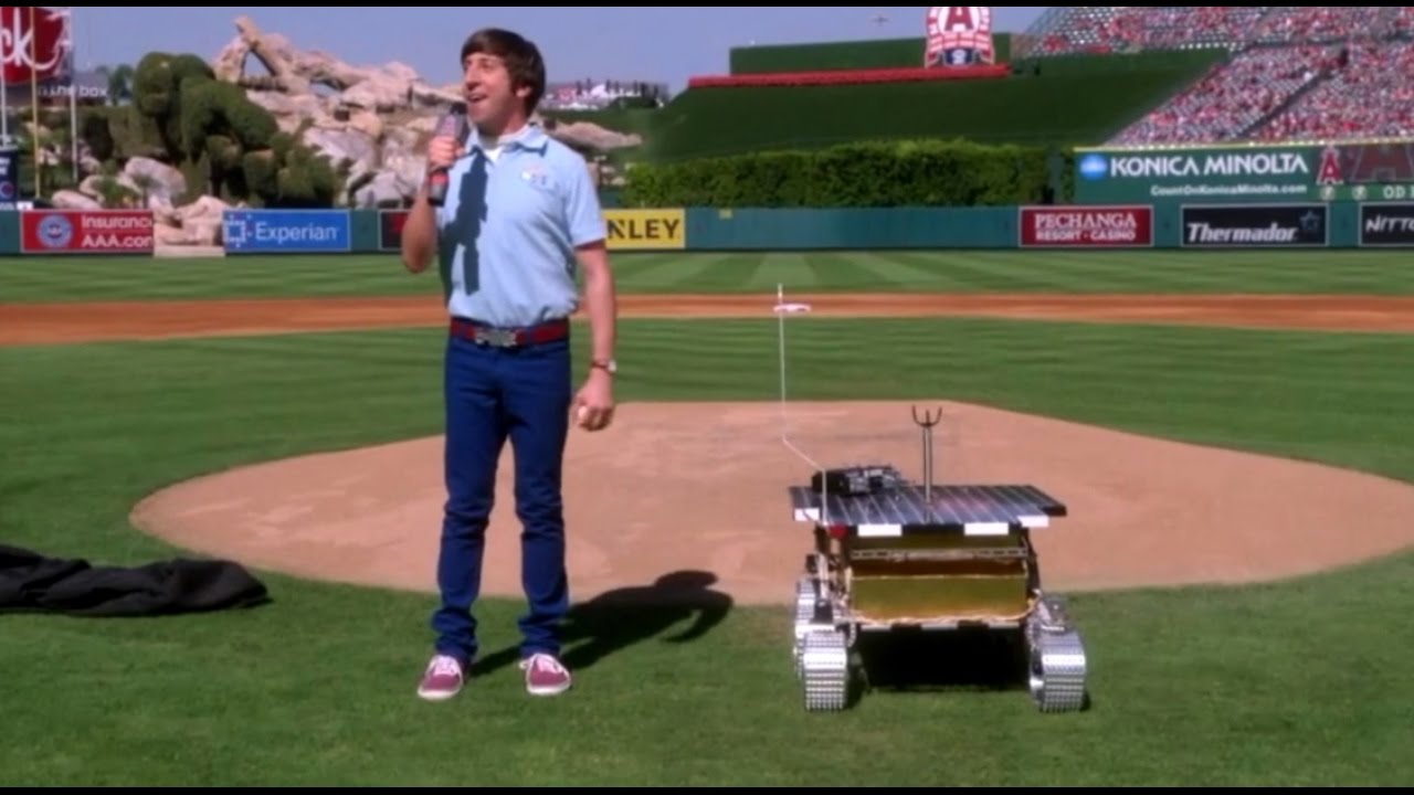 Wolowitz und Die erste Ordnung im Stadium Star Wars Big Bang Theory ger