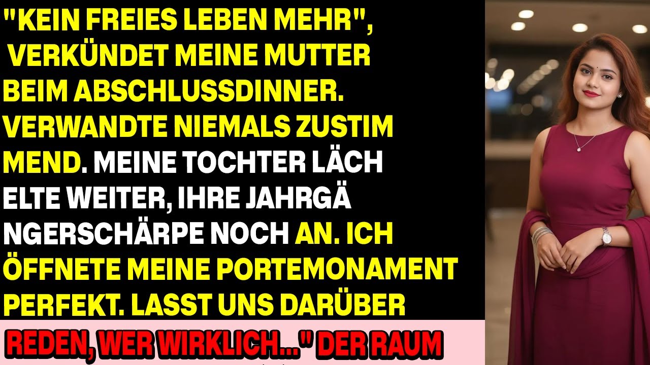 Tochter mit Auszeichnung – Mutter verlangt sofort Miete