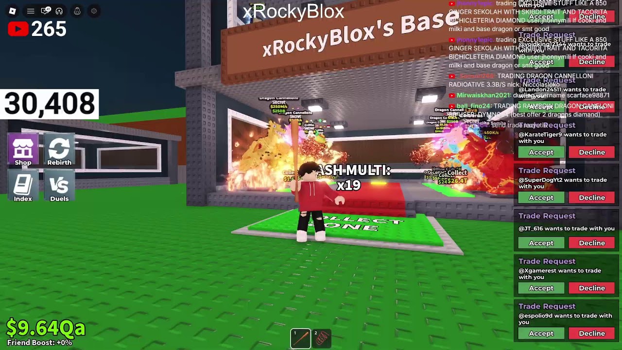 Trading With Viewers in Steal A Brainrot EASTER UPDATE LIVE! (Roblox)