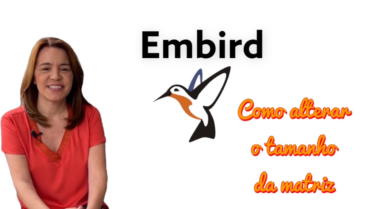 Como diminuir ou aumentar o tamanho de uma matriz de bordado , usando o programa Embird.
