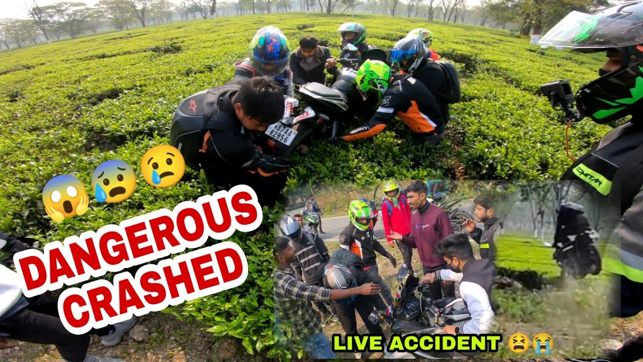 SUNDAY RIDE GONE WRONG 😢😫|| LIVE ACCIDENT 😭