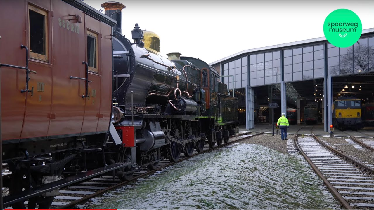 Rangeren voor Winter Station - Spoorwegmuseum