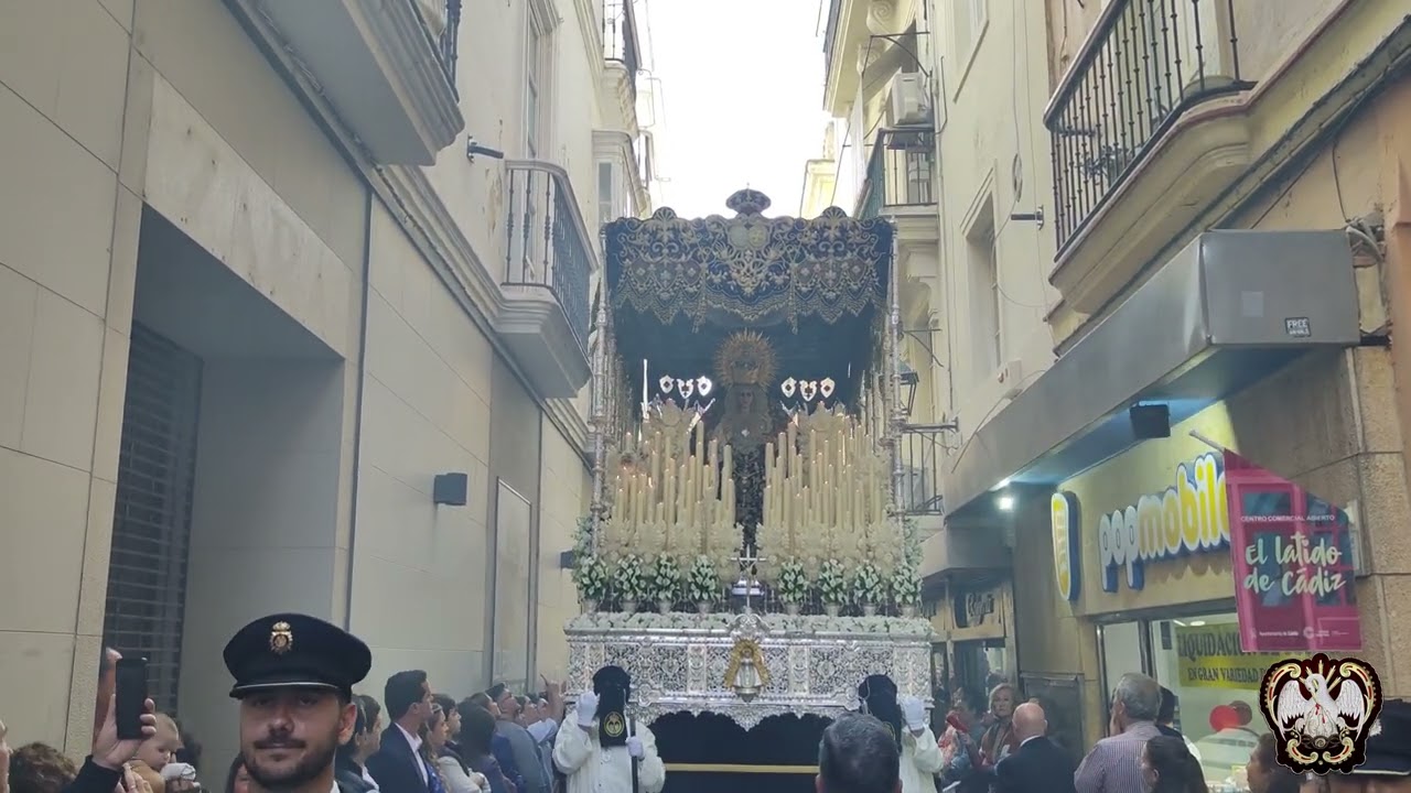 Penas (La Palma) en c/ Columela, Lunes Santo Cádiz 2025