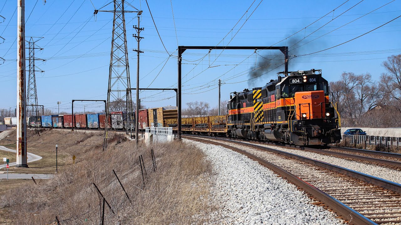 Spring and Summer 2022 on the South Shore Freight [HD]