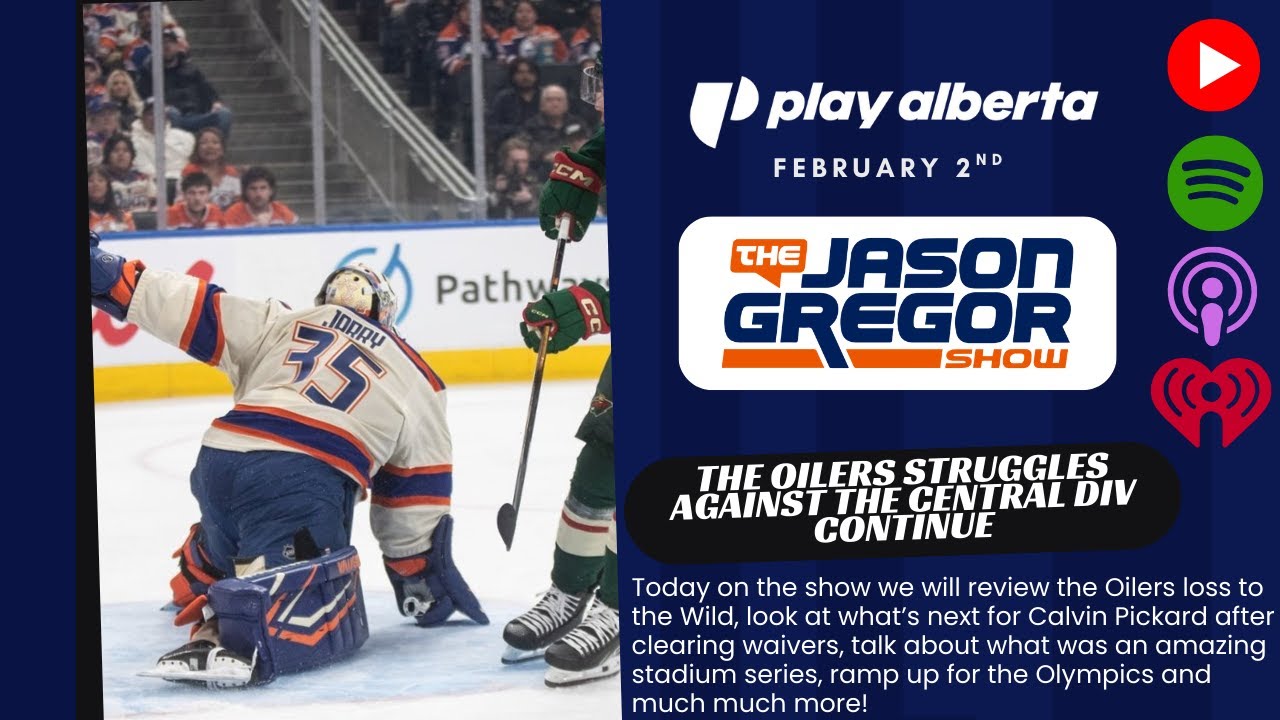 The Oilers Struggles Against the Central Div Continue | Jason Gregor Show | February 2nd, 2026