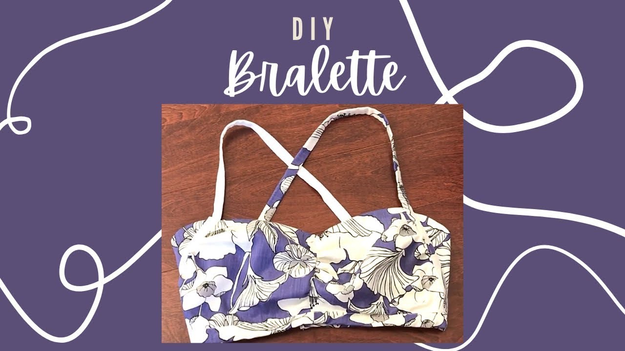 Tiktok Sewing Video | DIY Bralette | Simplicity Pattern 1426 #shorts