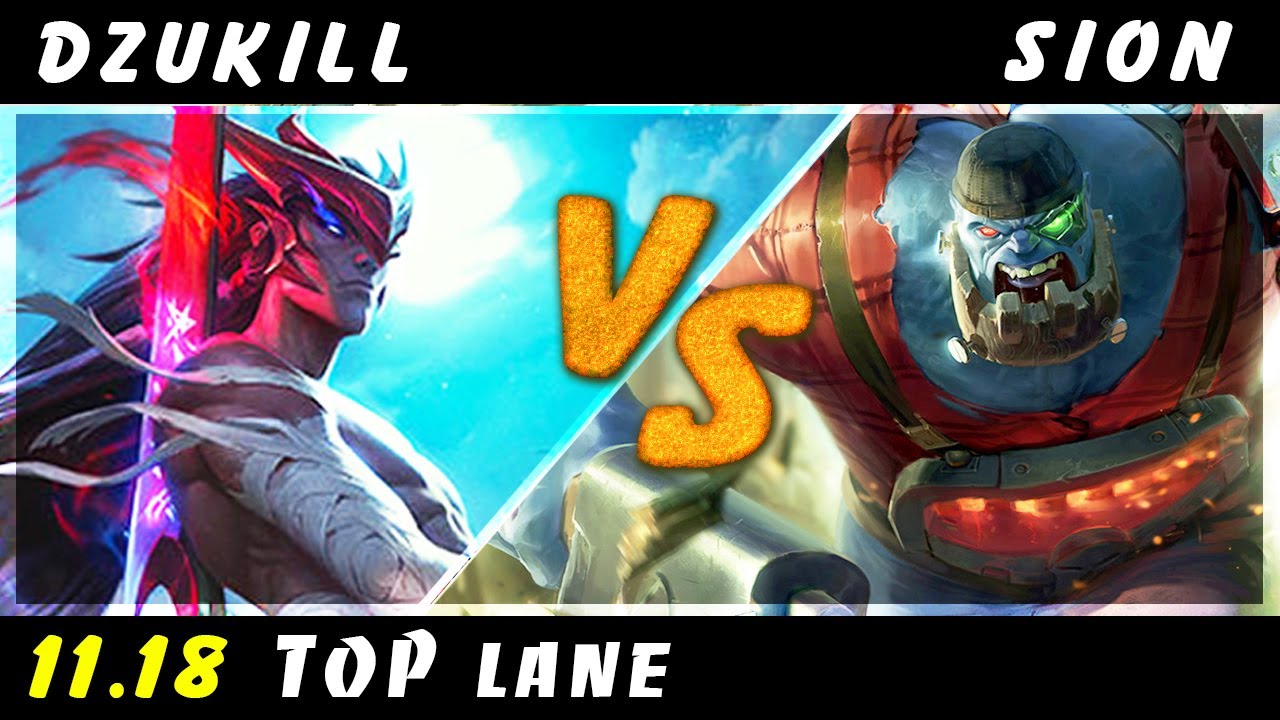 Dzukill - Yone vs Sion TOP #2 Patch 11.18 - Yone Gameplay