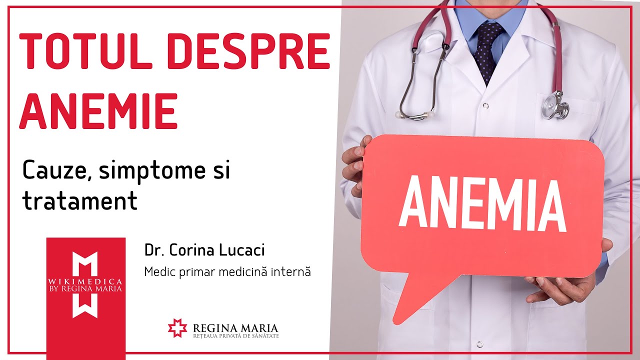 Ai Anemie? Afla Ce Este Care Sunt Simptomele si Cum se Trateaza