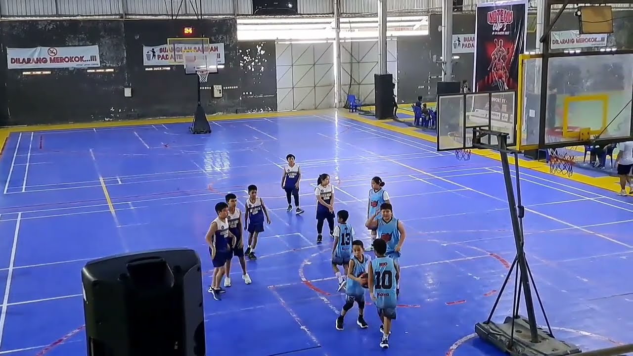 Basket Ball Turnamen NTO Vs SGS Team B (Skor 2-12)
