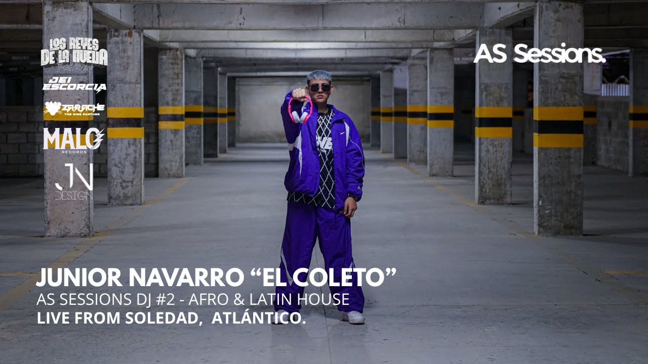 JUNIOR NAVARRO | AS SESSIONS DJ #2 | AFRO-LATIN HOUSE DJ MIX