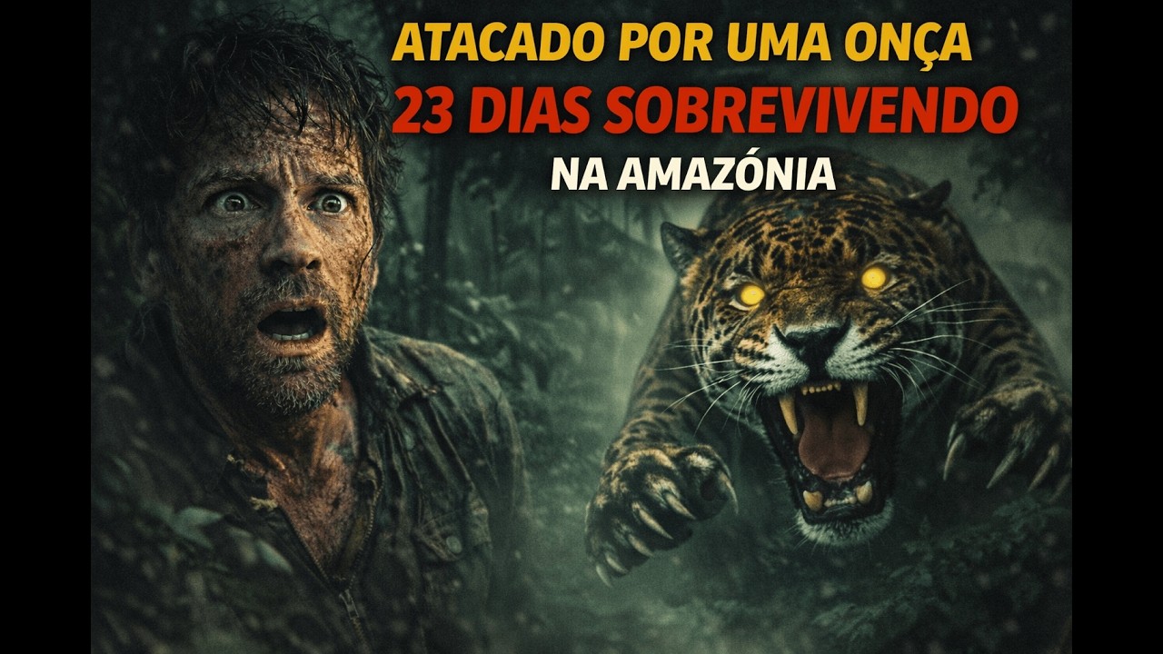 Fui Atacado por uma Onça e Sobrevivi 23 Dias na Amazônia — O Felino Não Foi Meu Maior Problema