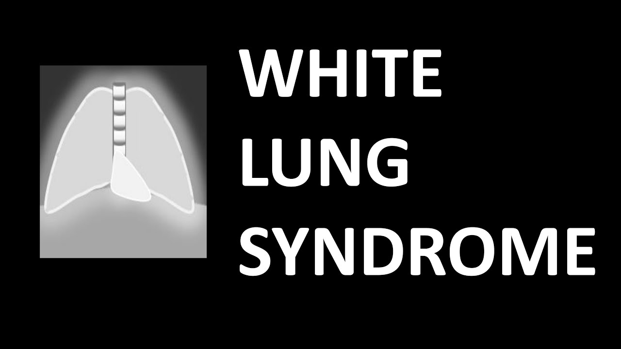 White lung syndrome its causes, symptoms, treatment, precautions