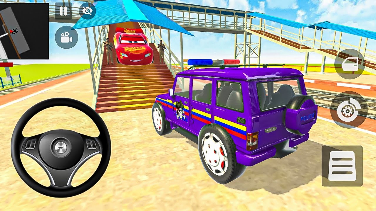 💥Modified police car 🚨 Gangster Life in Indian Streets | Open WorldGame game for android🔥 part#7