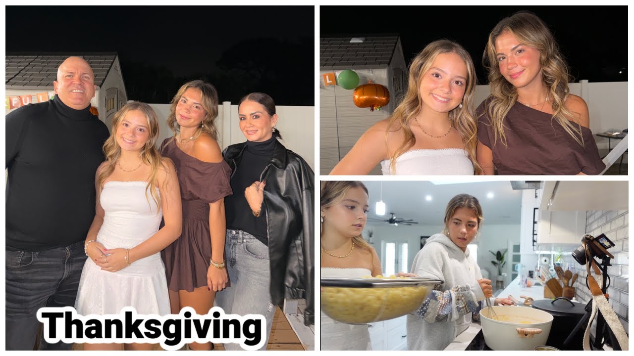 Get Ready with Us for Thanksgiving dinner 🦃 | VLOG#2152