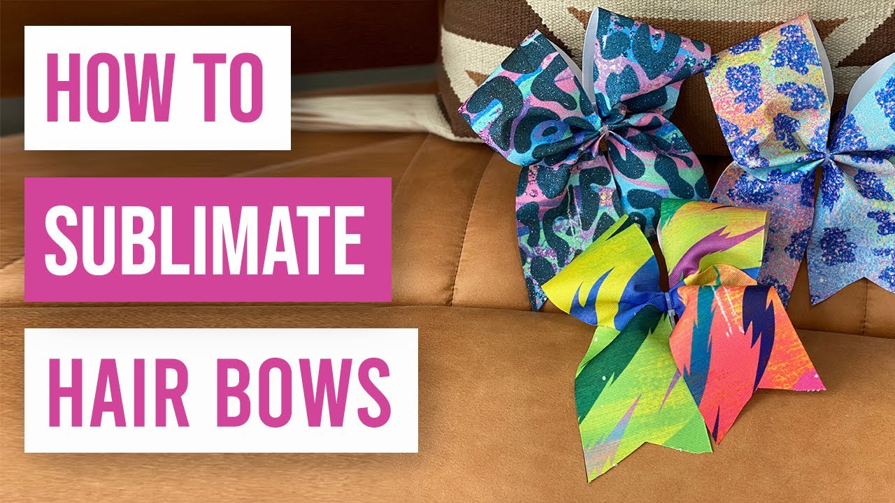 🎀 How to Sublimate Hair Bows