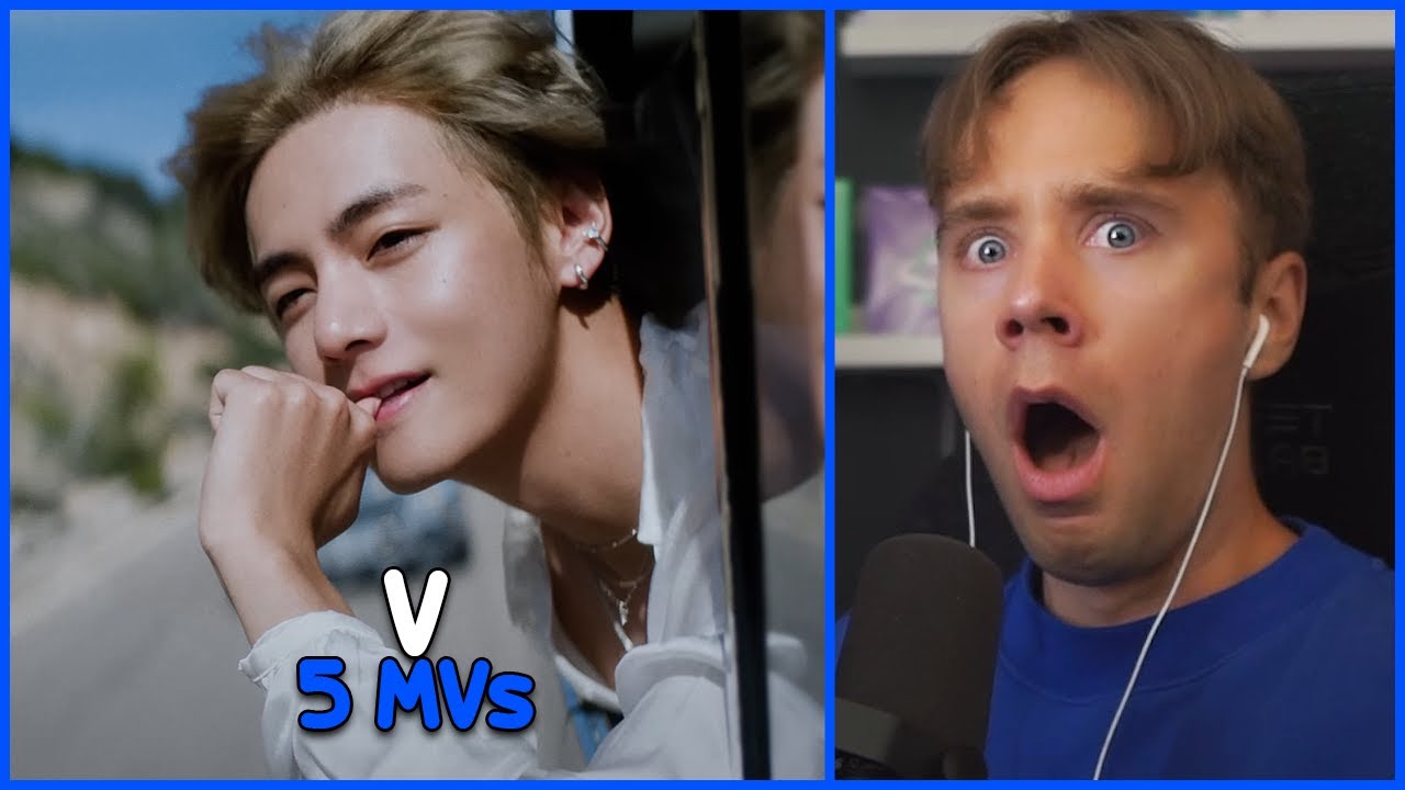 REACTING TO V — LOVE ME AGAIN • RAINY DAYS • SLOW DANCING • FOR US • FRI(END)S