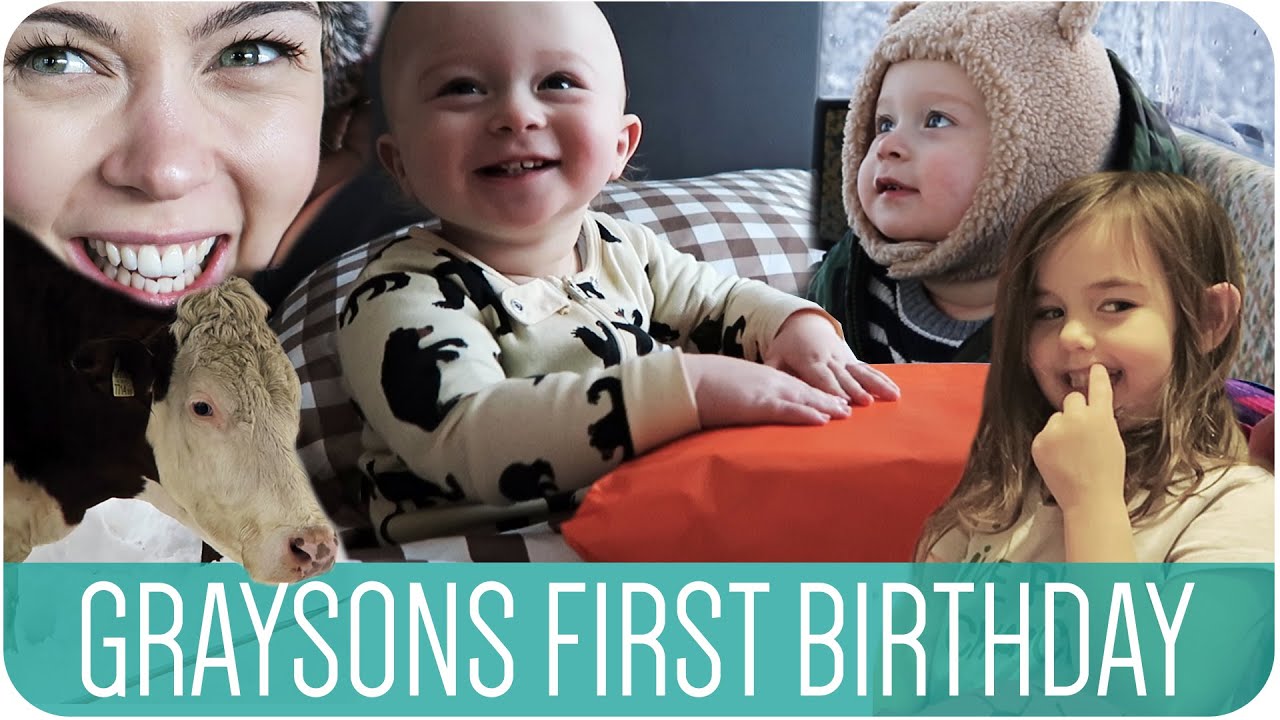 GRAYSONS FIRST BIRTHDAY | HANNAH MAGGS
