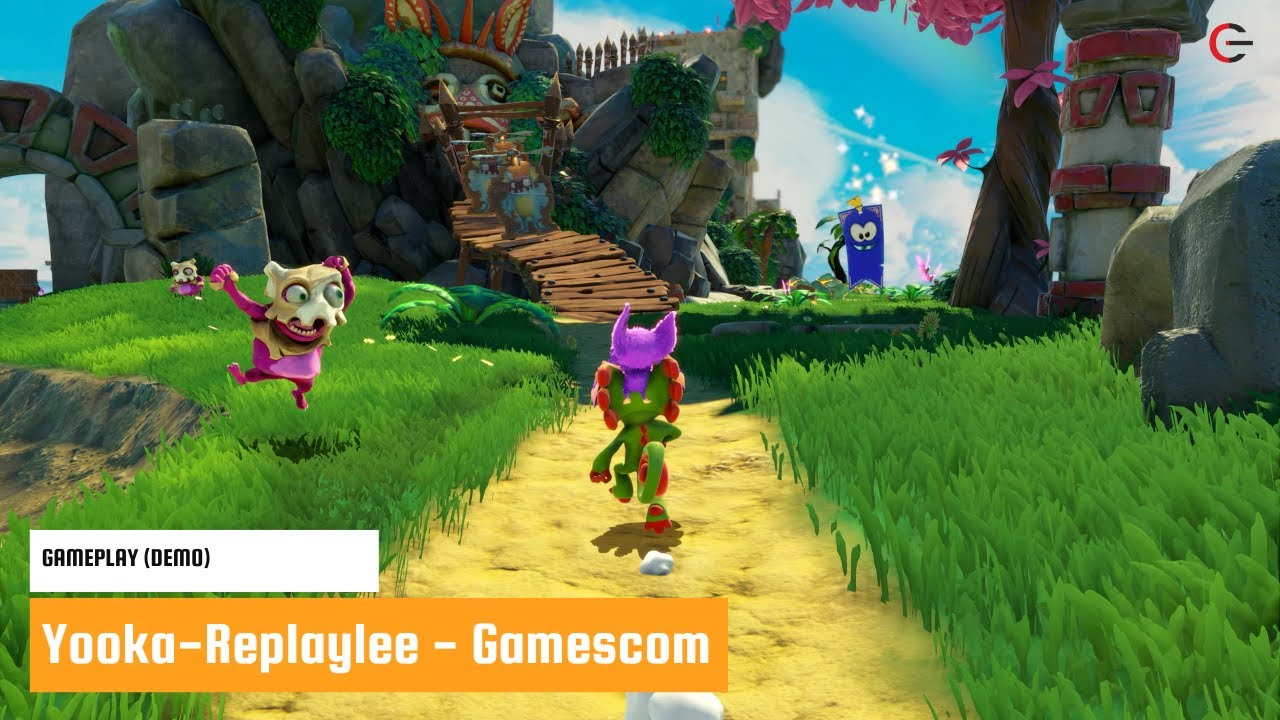 Yooka-Replaylee - Gamescom 2025 Demo Gameplay