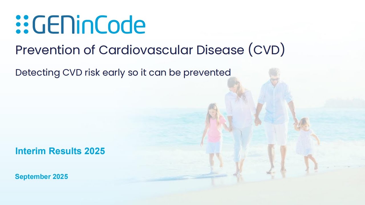 GENINCODE PLC - Interim results presentation