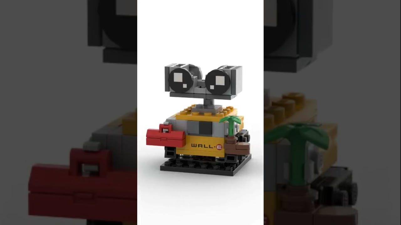 WALL&bull;E 40619 | Brickheadz - Lego #speedbuild #lego #brickheads #disney #disneylego  #toyset #3