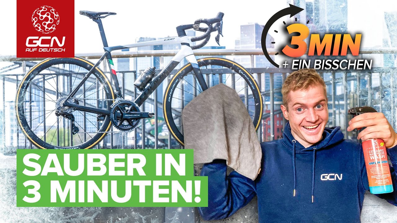 Schnellwaschgang f&uuml;rs Rad (Ideal f&uuml;r den Winter!)