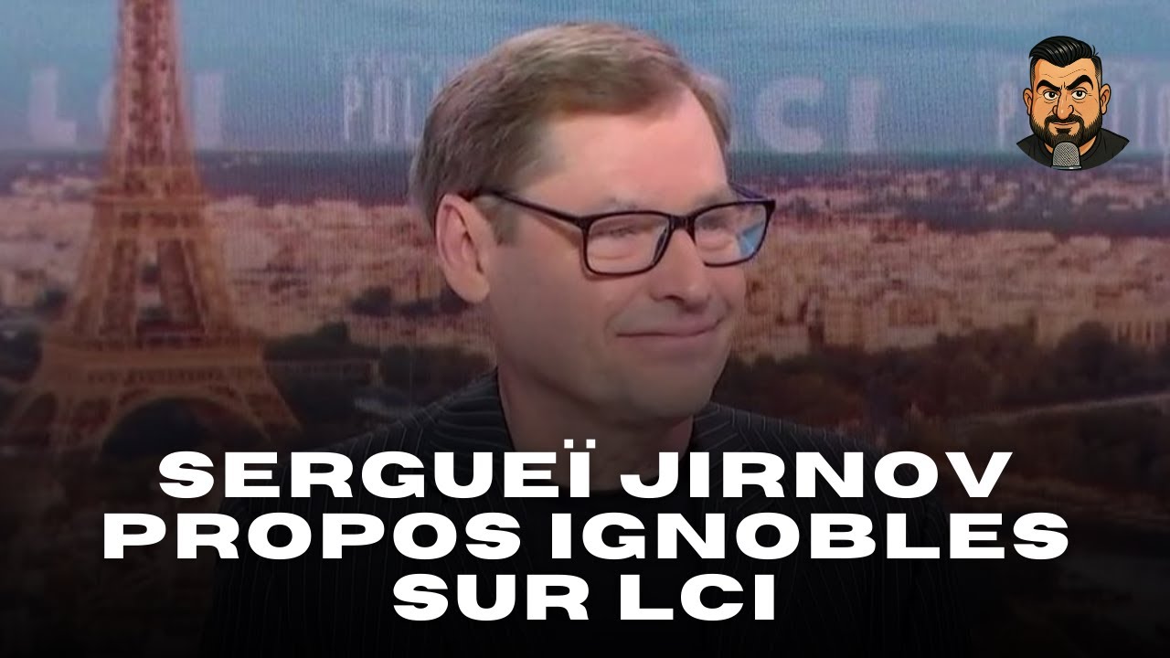 LCI : les propos ignobles de Sergue&iuml; Jirnov sur Charlie Kirk @Charbofficiel 