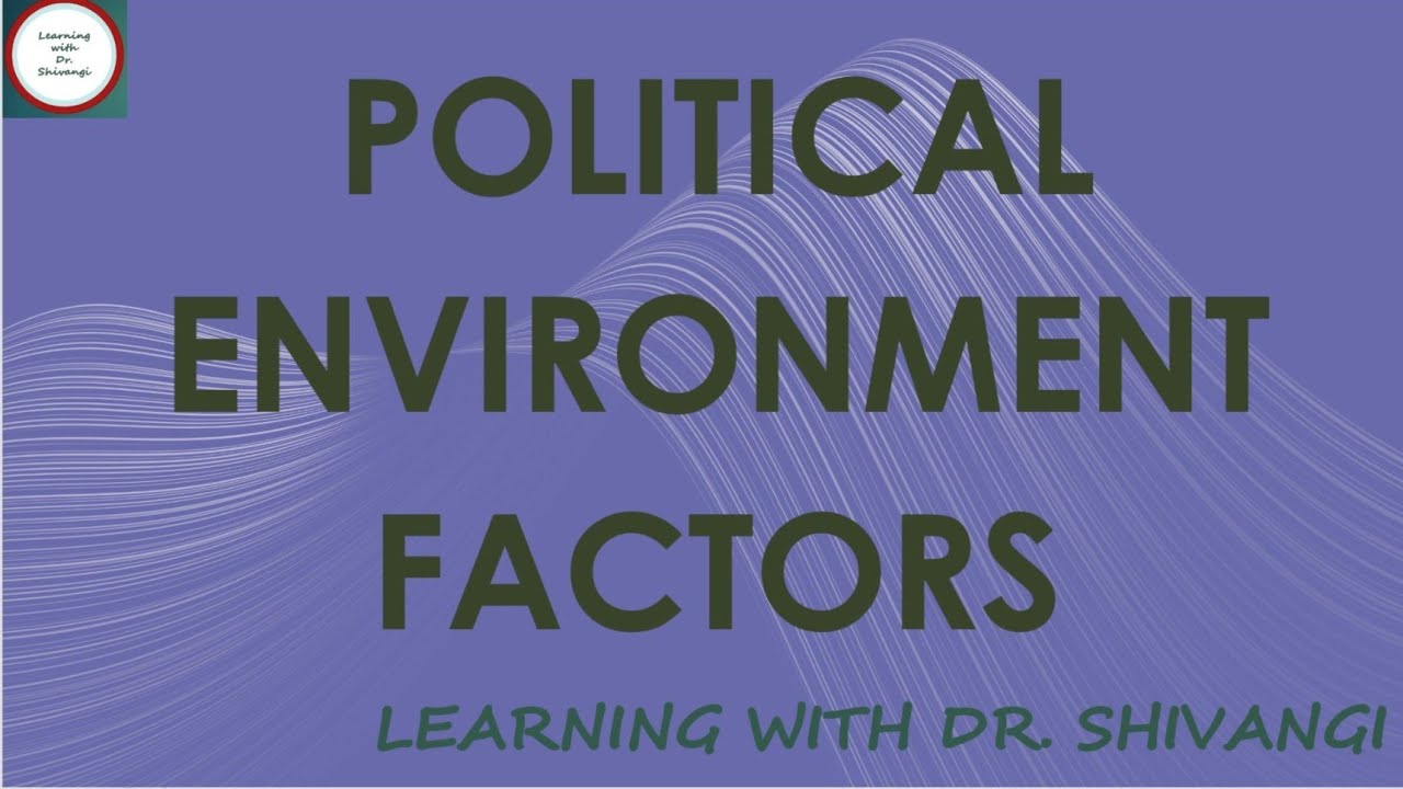 Political Environment Factors