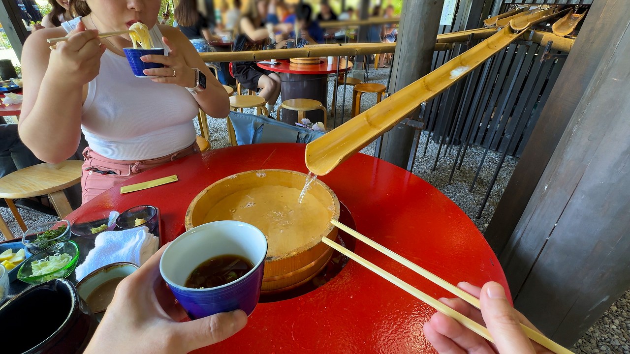 Bamboo Noodle Slide Restaurant | Nagashi Somen