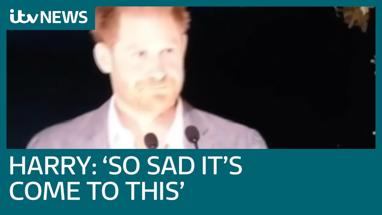 Prince Harry says he and Meghan had ‘no option’ but to quit royal family | ITV News
