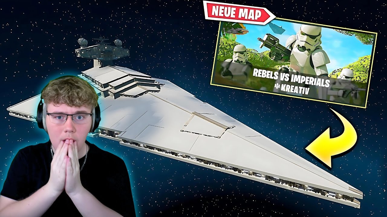 Fortnite x STAR WARS: Der Sternenzerstörer IST GELANDET! 😳🔥