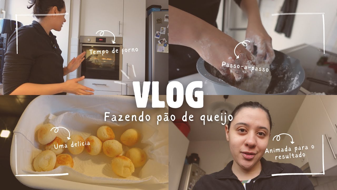 #VLOG COMO FAZER FAZER PÃO DE QUEIJO NA ALEMANHA - Ep. 39