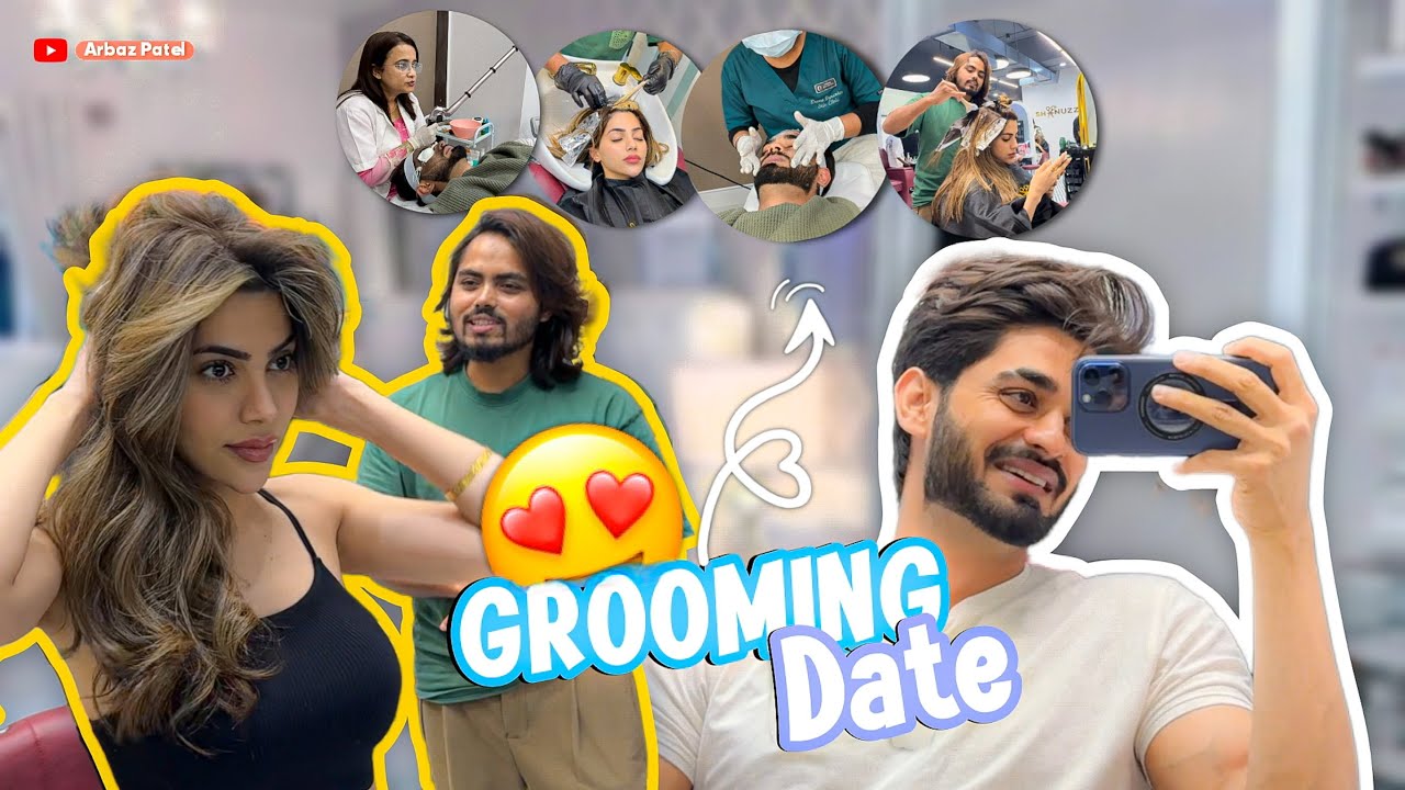 Date with Nikki 😍 grooming date  #trending #arbazpatel #nikki ￼