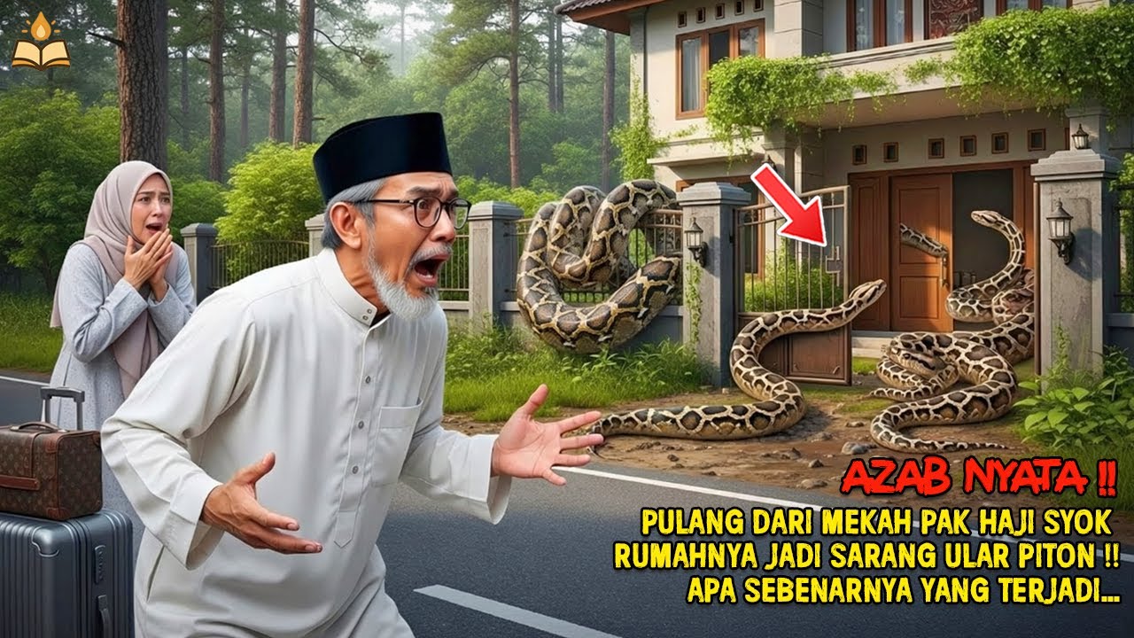 BIKIN MERINDING ! PULANG DARI MEKAH, RUMAH PAK HAJI BERUBAH JADI SARANG ULAR, AZAB ATAU UJIAN?