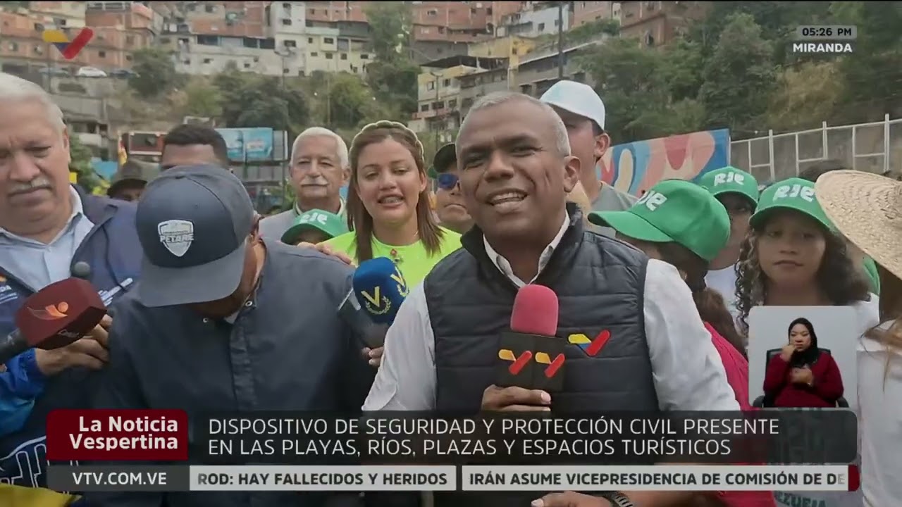 Despliegue del Dispositivo de seguridad y protección durante Carnavales Ríe en Paz 2026