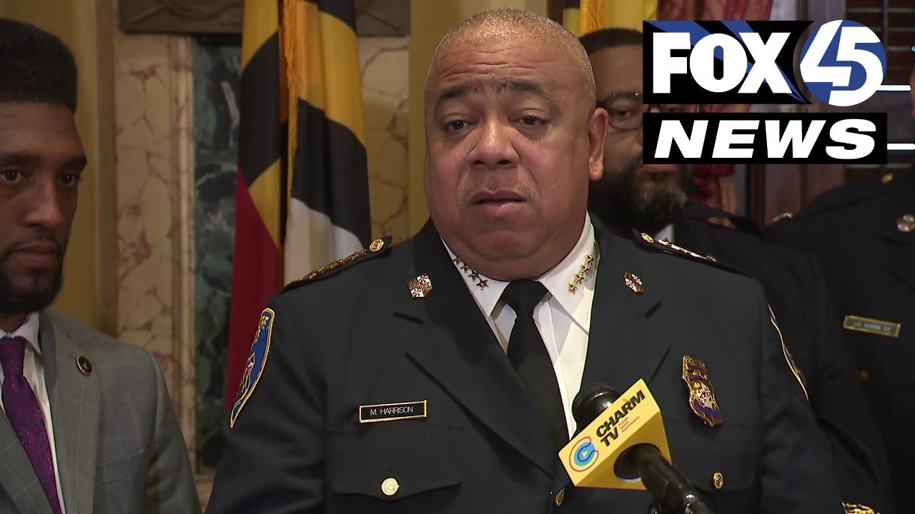FULL PRESSER: Baltimore Police Commissioner Michael Harrison stepping down
