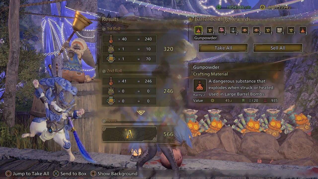 Monster Hunter Wilds - Barrel Bowling Lumenhymn #1 (566)