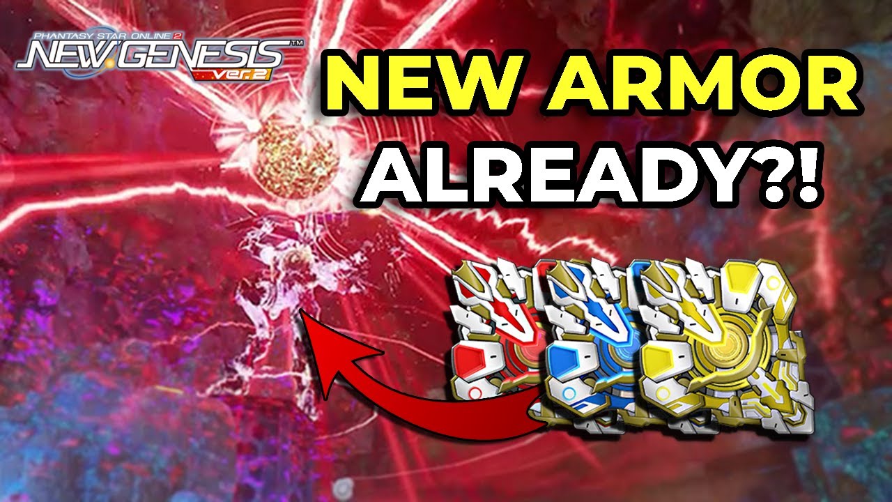 [PSO2:NGS] Better Einea Armors Already?!
