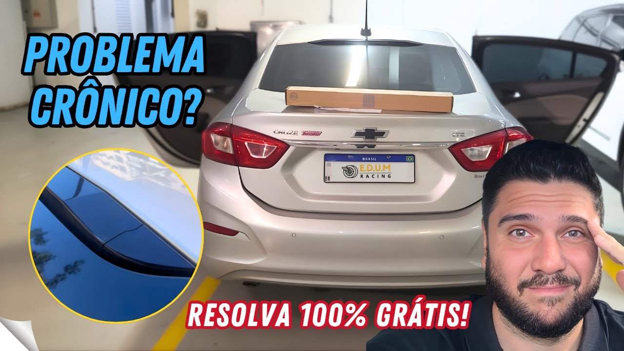 DESCUBRI O RECALL que a Chevrolet NÃO DIVULGOU! Troca do Brake Light do Cruze TOTALMENTE GRÁTIS!