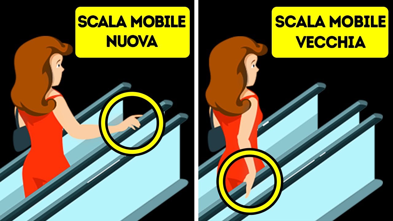 Perché I Corrimano Delle Scale Mobili Si Muovono Più Velocemente Dei Gradini