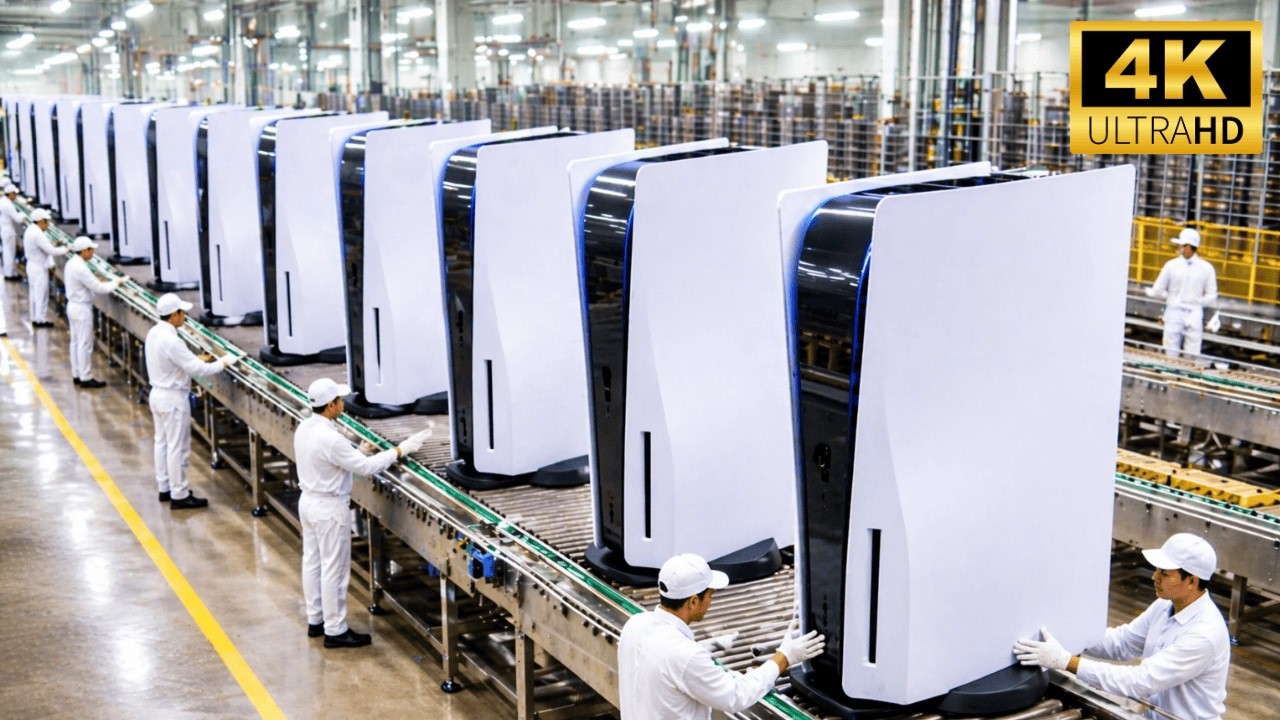 The Complete Process of Making PlayStation 5 Consoles