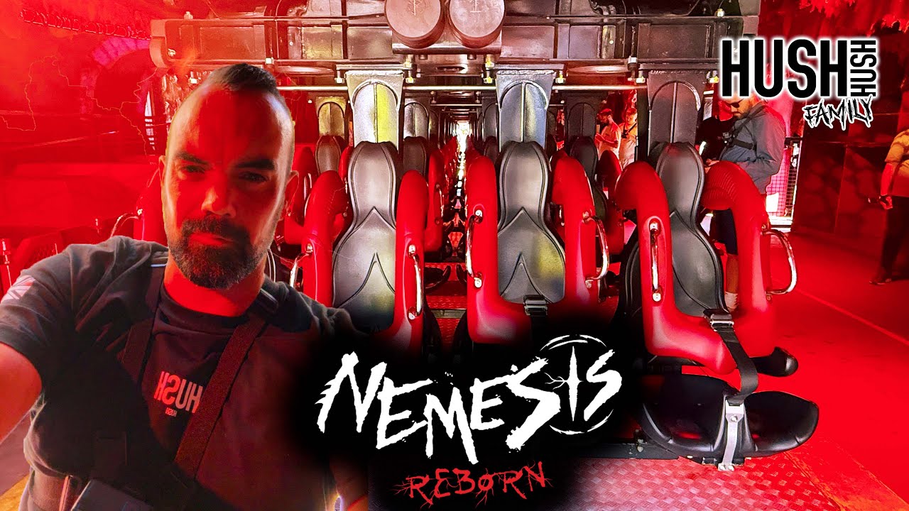 Nemesis Reborn FULL ON RIDE POV, Rider Cam & Vlog | Alton Towers