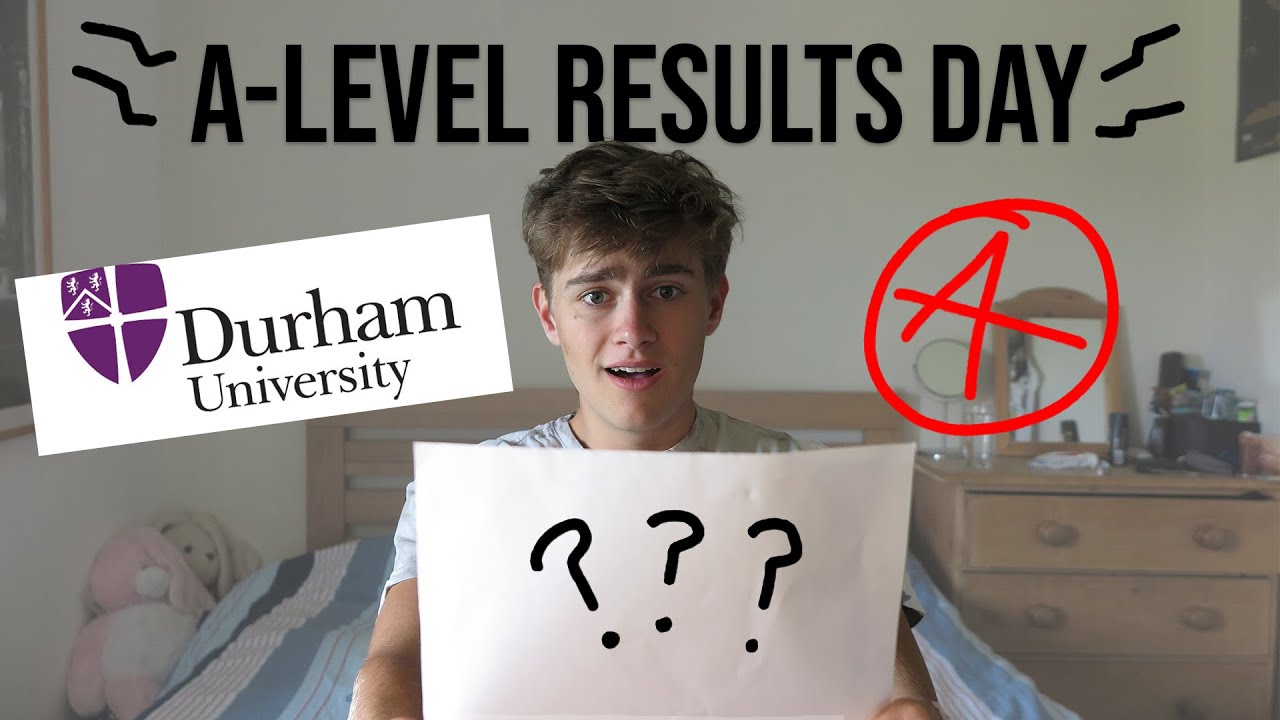 Did I get into Durham University?? A-Level Results Day 2019 *live reaction*